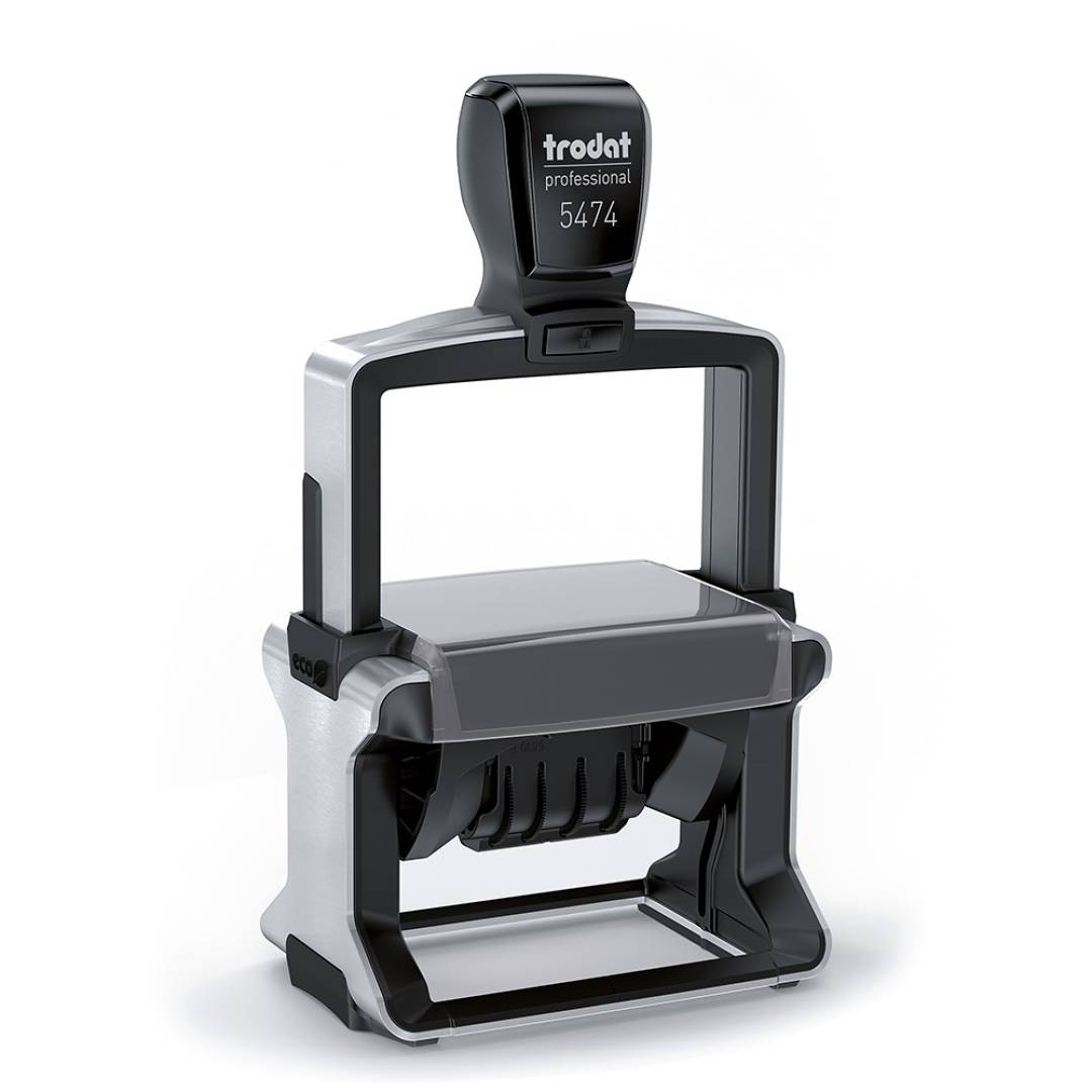 Datumstempel Trodat Professional 5474 MCI Frontansicht Datumstempel Trodat Professional 5474 MCI Frontansicht