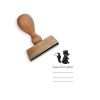 Holzstempel Bücherfuchs Holzstempel Bücherfuchs