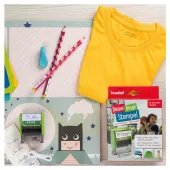 Trodat Deine Dinge Stempel mit individueller Textplatte