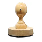 Holzstempel rund Druchmesser 70 mm