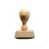 Holzstempel oval 50x30 mm stehend Holzstempel oval 50x30 mm stehend