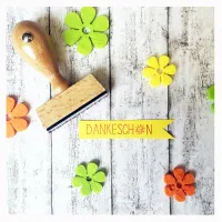 Motivstempel Dankeschön Sonne Motivstempel Dankeschön Sonne