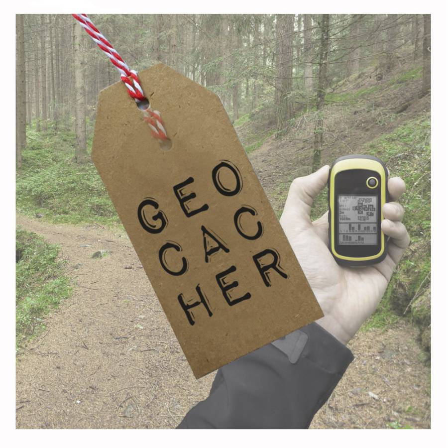 Motivstempel Geocacher Blocks Anwendungsbeispiel