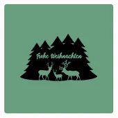 Motivstempel Weihnachten Wald