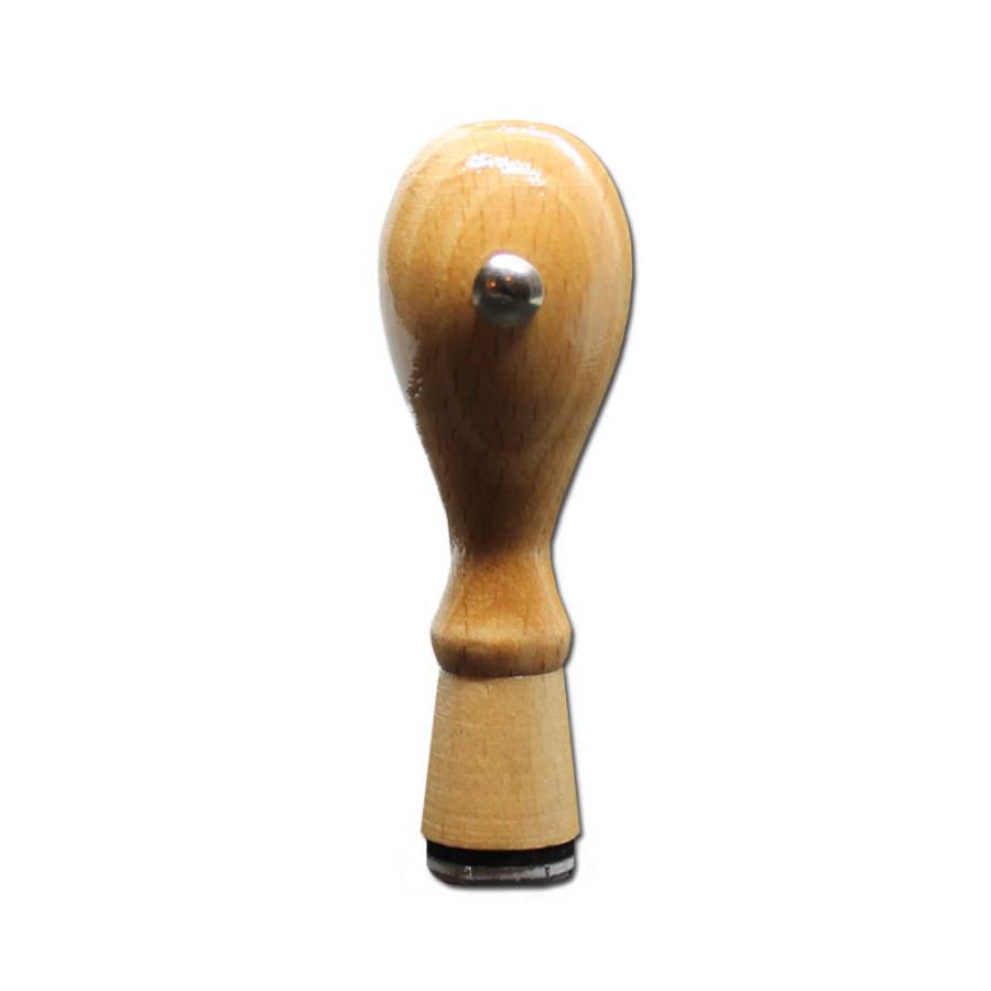 Holzstempel rund 15mm Produkbild stehend Holzstempel rund 15mm Produkbild stehend