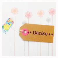 Motivstempel Dankeschön Sterne Motivstempel Dankeschön Sterne