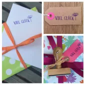 Motivstempel Viel Glück Pusteblume