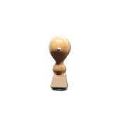Holzstempel oval 20x15 mm