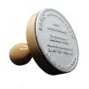 Holzstempel rund 90 mm liegend