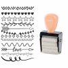 trodat® Creative Mini Stempel Set  Zierleisten + Kissen 
