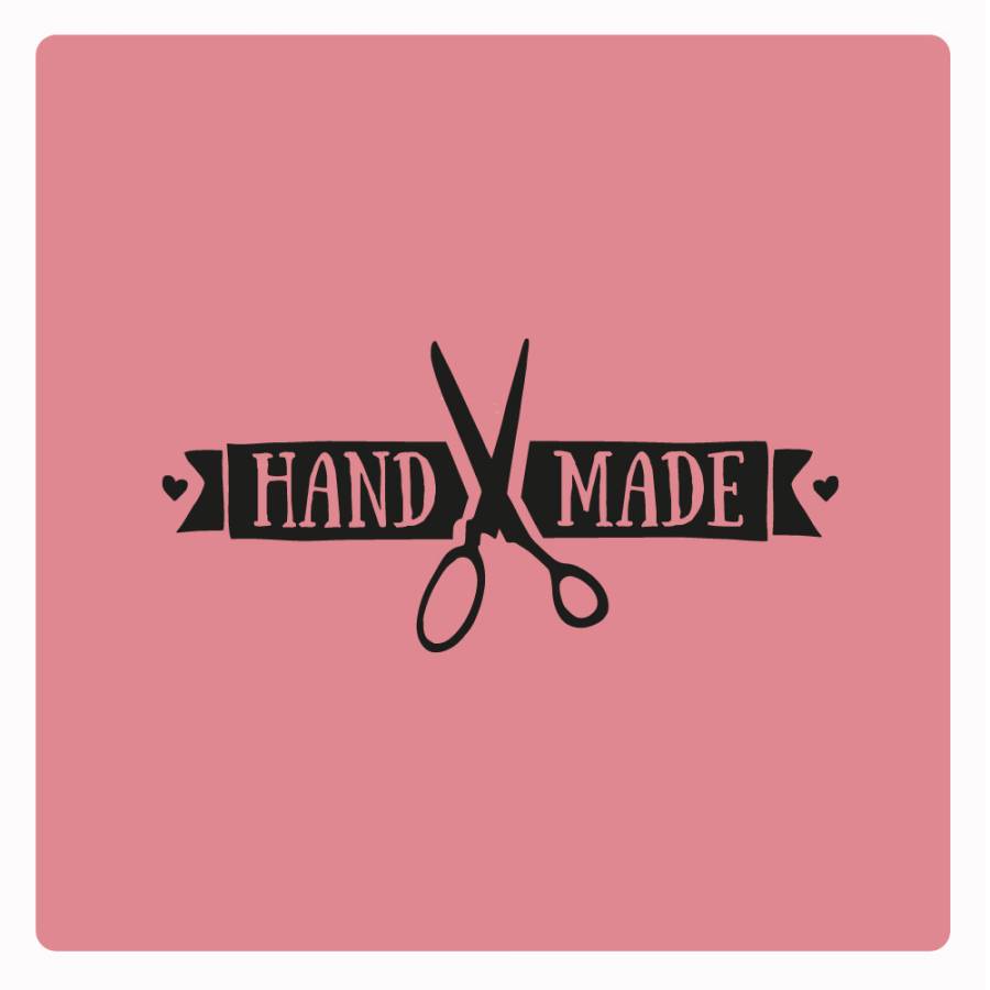 Motivstempel Handmade Schere