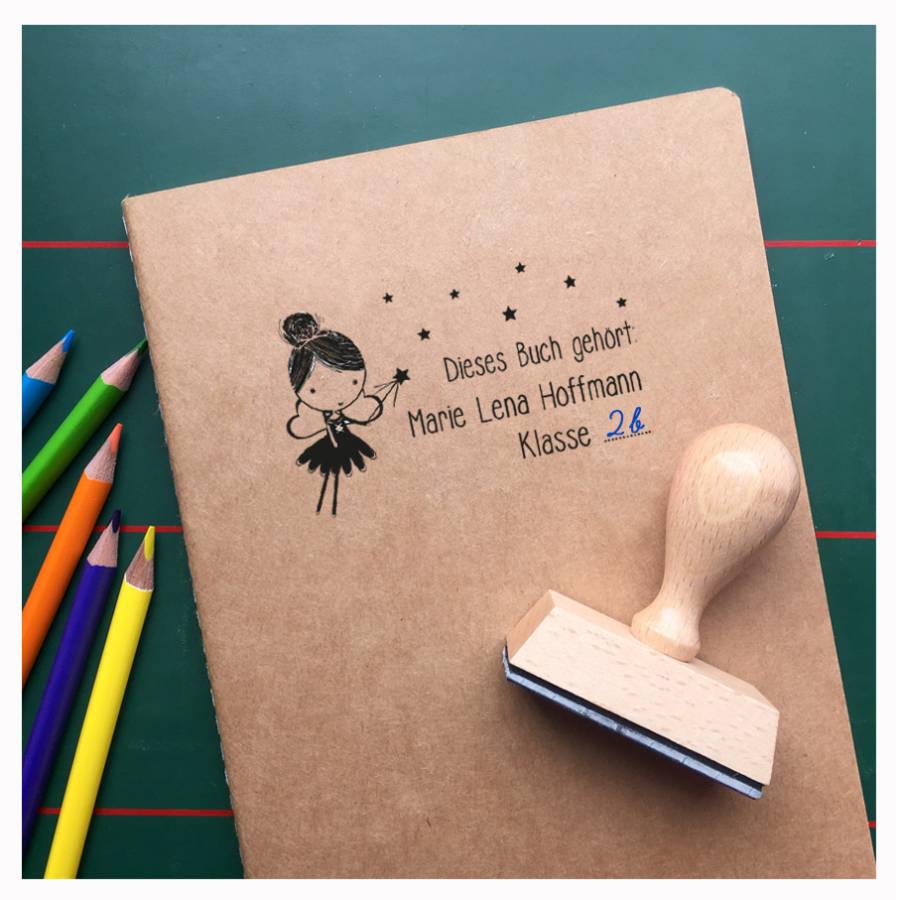 Motivstempel Fee Anwendungsbeispiel Motivstempel Fee Anwendungsbeispiel