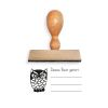 Holzstempel Büchereule Holzstempel Büchereule