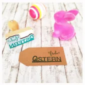 Motivstempel Frohe Ostern Wiese
