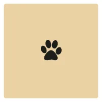 Hundepfote Stempel Abdruck Hundepfote Stempel Abdruck