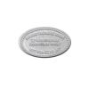 Holzstempel oval 50x30 mm Stempelplatte