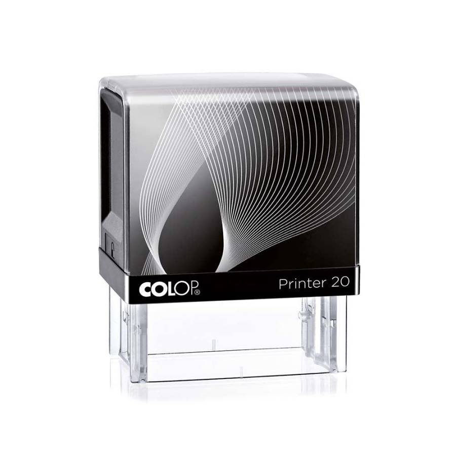 Stempel Colop Printer 20 Frontansicht - schwarz