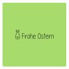 Motivstempel Frohe Ostern Abdruck
