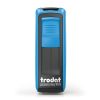 Trodat Pocket Printy 9511 vorne - eco schwarz/himmelblau Trodat Pocket Printy 9511 vorne - eco schwarz/himmelblau