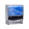 Stempel Easyprint 1 Frontansicht - blau Stempel Easyprint 1 Frontansicht - blau
