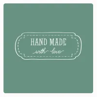 Motivstempel Handmade with love 2 Motivstempel Handmade with love 2