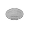 Holzstempel oval 80x50 mm Stempelplatte Holzstempel oval 80x50 mm Stempelplatte