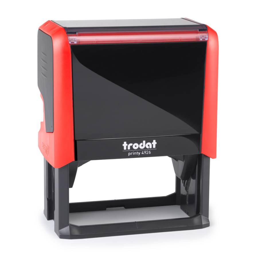 Stempel Trodat Printy Premium 4926 Frontansicht - rot Stempel Trodat Printy Premium 4926 Frontansicht - rot