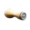 Holzstempel rund 20 mm Produkbild liegend
