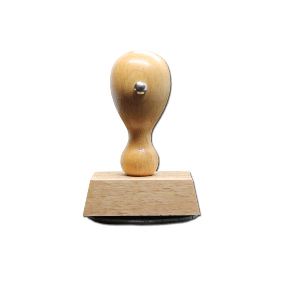 Holzstempel oval 50x30 mm stehend Holzstempel oval 50x30 mm stehend