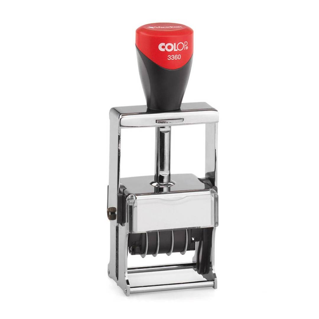 Firmenstempel Colop Expert Line Dater 3360 Frontansicht Firmenstempel Colop Expert Line Dater 3360 Frontansicht