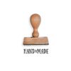 Holzstempel Handmade Knopf Holzstempel Handmade Knopf