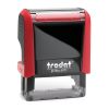 Stempel Trodat Printy 4911 Farbe rot Frontansicht - rot