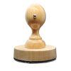 Holzstempel rund 70 mm Produkbild stehend Holzstempel rund 70 mm Produkbild stehend