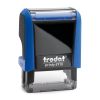 Stempel Trodat Printy Premium 4910 Frontansicht - blau