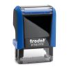 Stempel Trodat Printy Premium 4910 Frontansicht - blau Stempel Trodat Printy Premium 4910 Frontansicht - blau