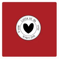 Motivstempel Herzchen