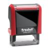 Stempel Trodat Printy 4911 Farbe rot Frontansicht - rot Stempel Trodat Printy 4911 Farbe rot Frontansicht - rot