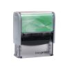 Stempel Easyprint 1 Frontansicht - grün Stempel Easyprint 1 Frontansicht - grün