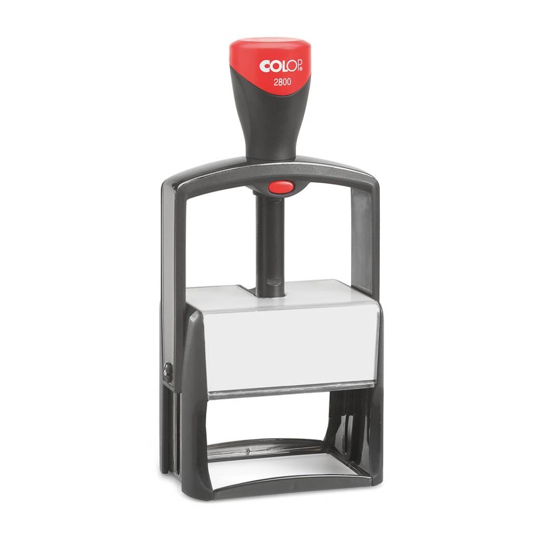 Stempel Colop Classic Line 2800 Frontansicht - grau Stempel Colop Classic Line 2800 Frontansicht - grau