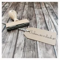 Motivstempel Schön dass es Dich gibt Motivstempel Schön dass es Dich gibt