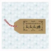 Motivstempel Weihnachtsschlitten