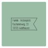 Motivstempel Fähnchen Abdruck Motivstempel Fähnchen Abdruck