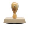 Holzstempel oval 90x60 mm stehend Holzstempel oval 90x60 mm stehend