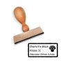 Holzstempel Glückspilz