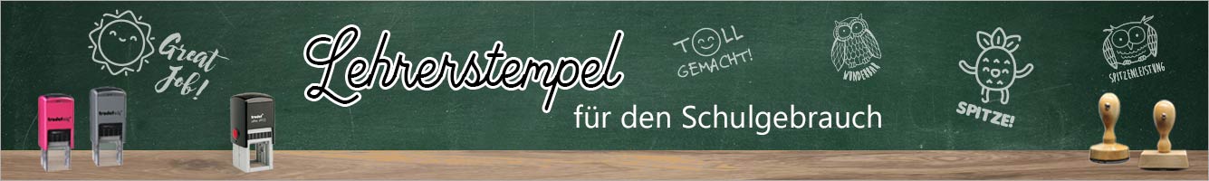 Lehrerstempel Banner